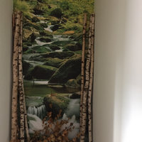 Flusslandschaft auf einer Wand